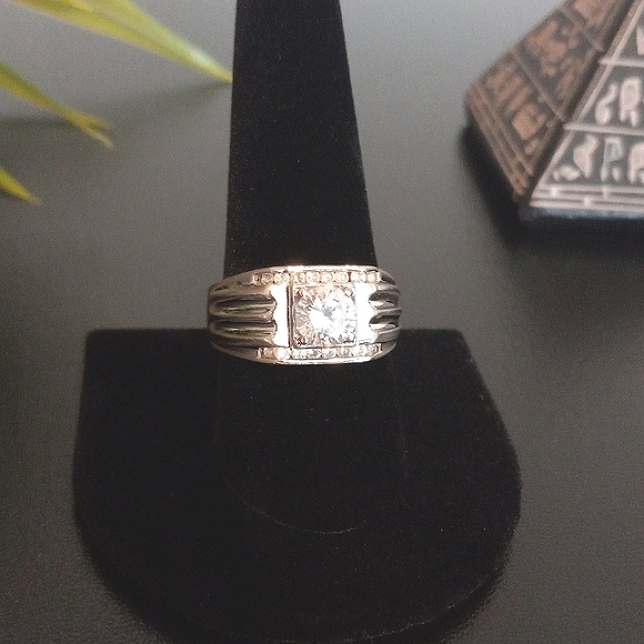 925 Moissanite Ring